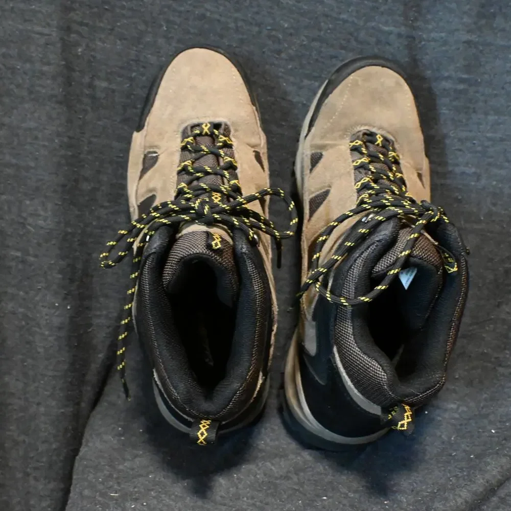 Eddie Bauer Men's 12M Brighton Waterproof Hiking Boots Outdoors
